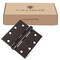 Cauldham (3 Pack) Commercial-Grade 4-1/2" Full Mortise Ball-Bearing Door Hinges